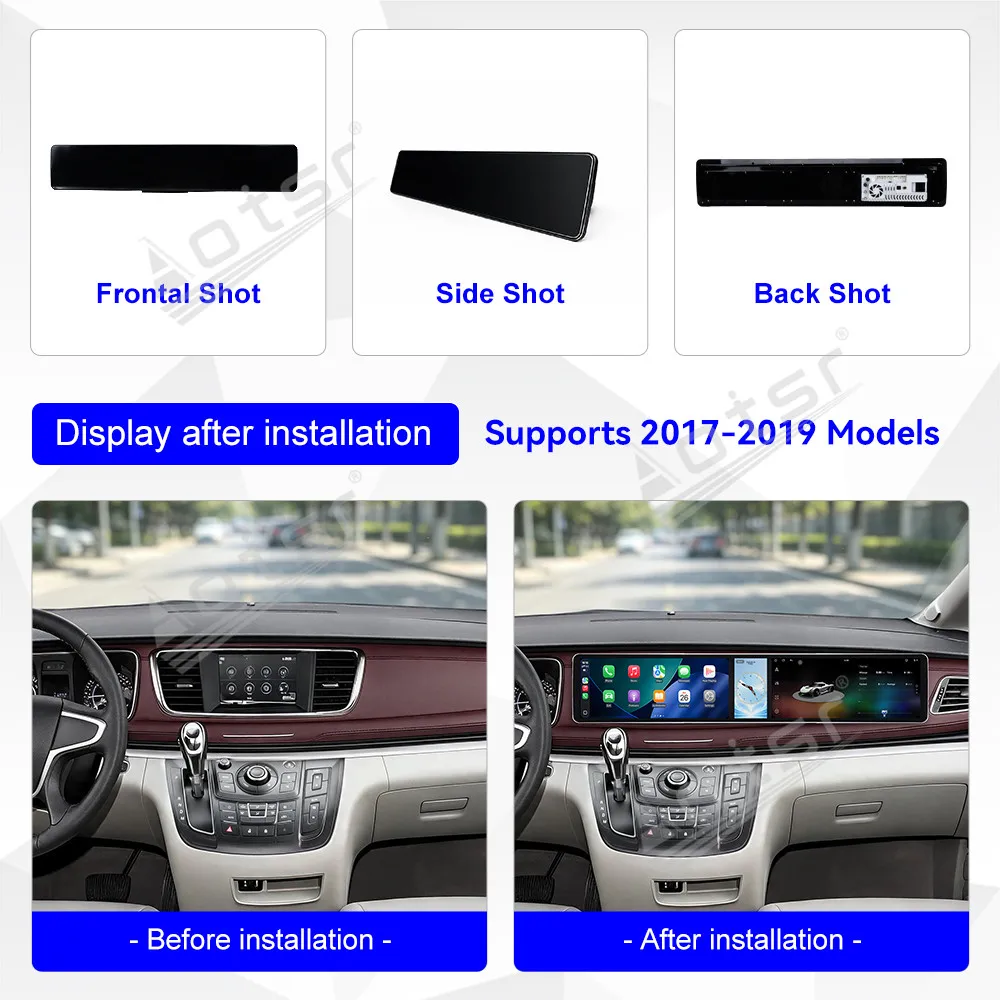 Android 15 Car Radio For Buick GL8 2017 2018 2019 Car Stereo CarPlay Android Auto GPS Navigation Multimedia Player IPS Head Unit