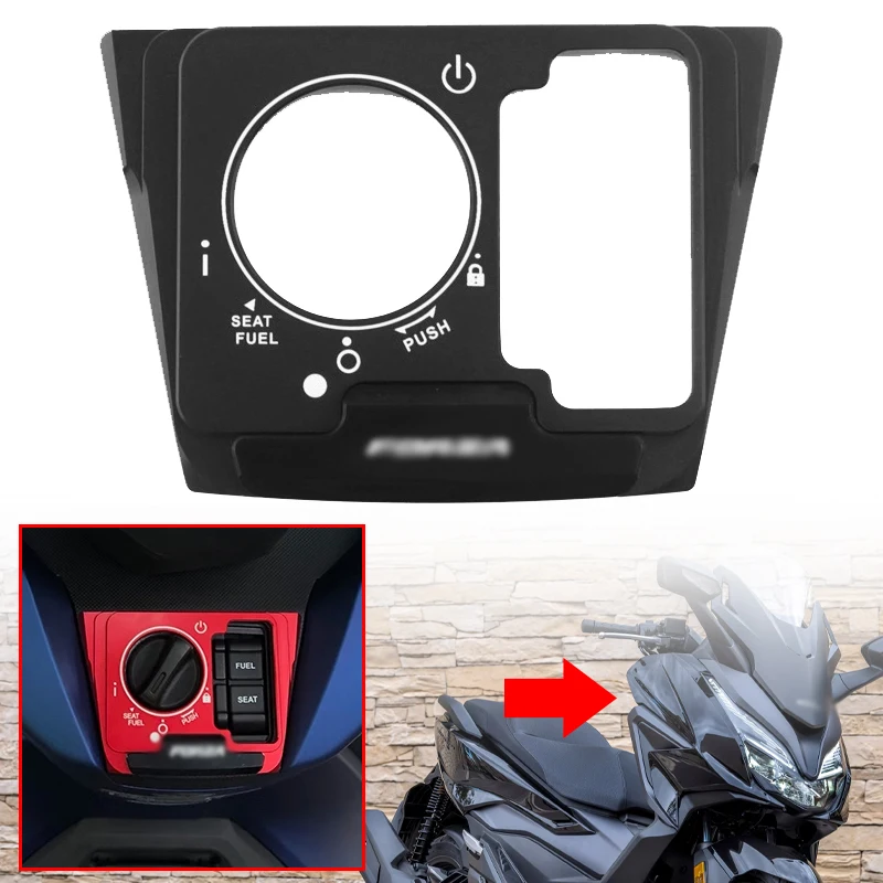 

Motorcycle Starter Switch Protective Cover CNC Modification Accessories Fit For HONDA Forza350 FORZA NSS 350 300 forza 125 150