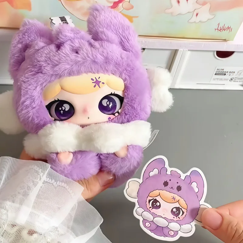 Lulumi السفر في سحابة سلسلة صندوق أعمى Kawaii أفخم الفينيل دمى المفاتيح مفاجأة صندوق غامض أنيمي حلية هدية عيد ميلاد #3