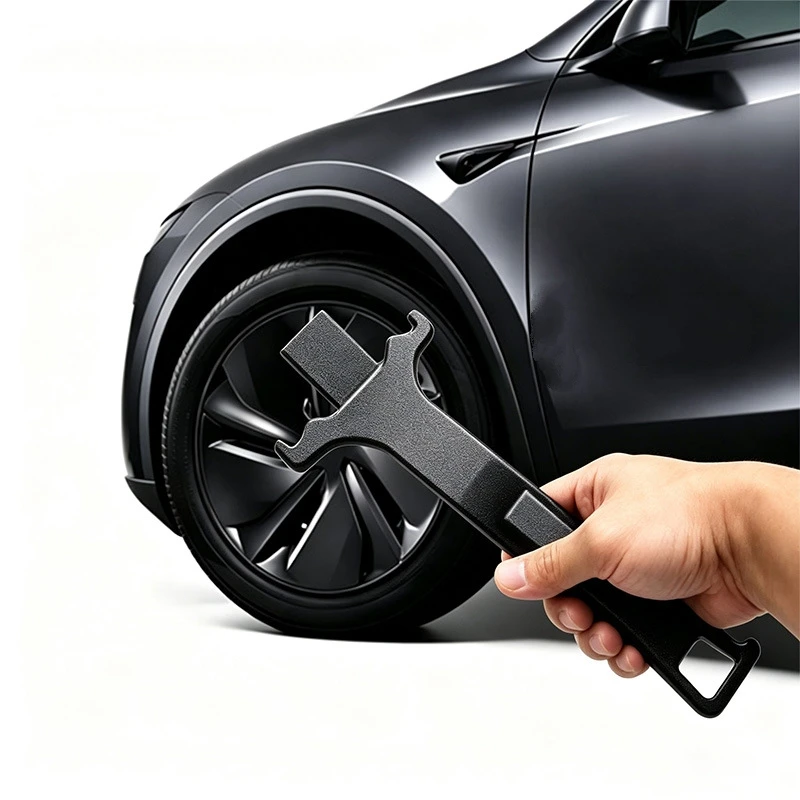 Wheel Hub Cap Removal Tool For Tesla Model 3 ModelY Juniper ModelYL Wheels Cover Pry Bar Removal Easy ABS Car Modification