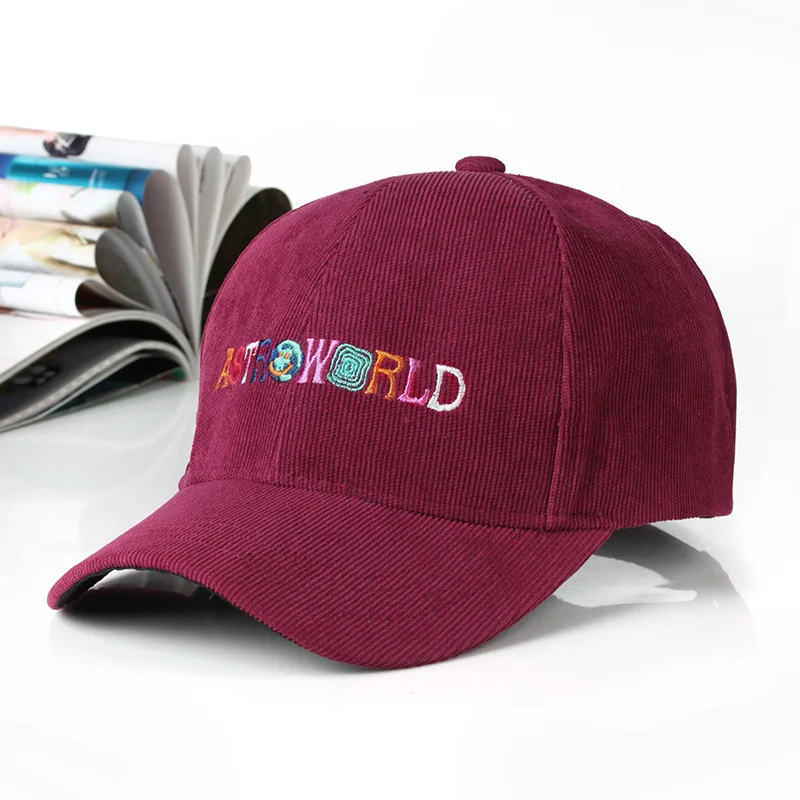 Astroworld الصبار جاك الهيب هوب قبعة بيسبول عادية القطن T-ترافيس سكوت قبعة واقية من الشمس الرجال النساء الأنشطة في الهواء الطلق قابل للتعديل قبعات قبعة