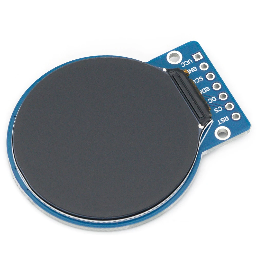 Tft-scherm 1.28 Inch Tft Lcd-scherm Module Ronde Rgb 240*240 GC9A01 Driver 4 Draad Spi-interface 240X240 Pcb Voor Arduino