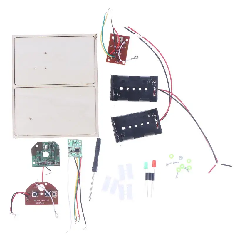 Kits STEM, aprender código Morse, construir una máquina telégráfica, experimento de circuito eléctrico, kit de electricidad (sin batería)