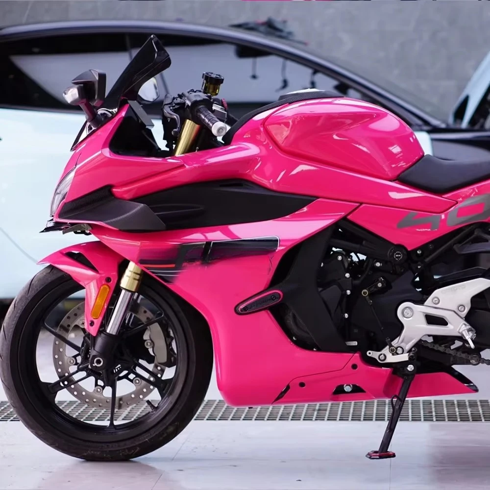 CARLAS New Pink PPF Paint Protection Film TPU Colour-Changing Film for Cars and Motorcycles Decal and Paint Film