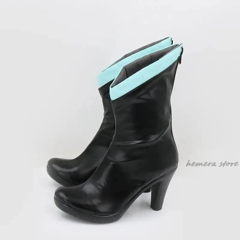2025 anime oshi no ko mem cho botas cosplay sapatos pretos roupas femininas partyeu35 toeu43 presente de festa dia das bruxas chri