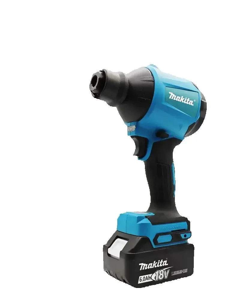 Makita DAS180 18V borstelloze draadloze luchtblazer Multifunctionele afstofmachine met mondstuk Luchtstofverwijderingspistool en inflatorgereedschap - afbeelding 2