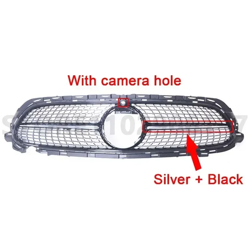for W213 2021-2023 Mercedes Benz E200 E260 E300 E350 Front Bumper Radiator Grill A2138889500 2138889500