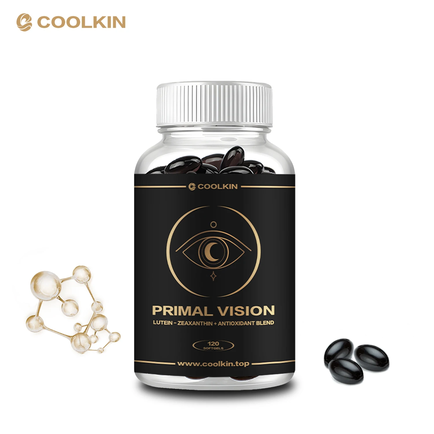 

Vision Health Capsules - with Lutein, Zeaxanthin - Eye Vitamins, Protect Eyesight, Relieve Visual Fatigue