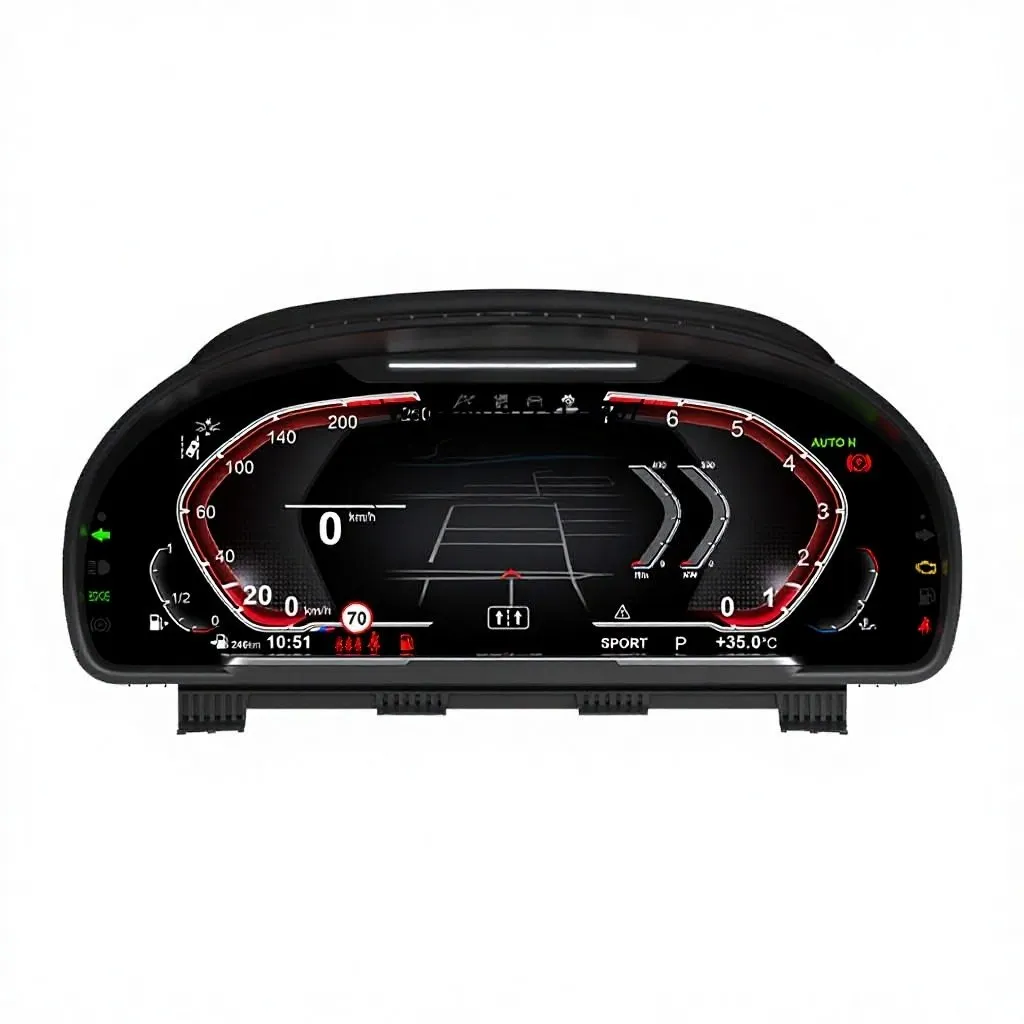 

Digital Cluster 12.3 Inch for X3-F25 X4-F26 X5-F15 X6-F16 2011-2017 LCD Dashboard Cockpit Speedmeters 2.0 Seconds Startup