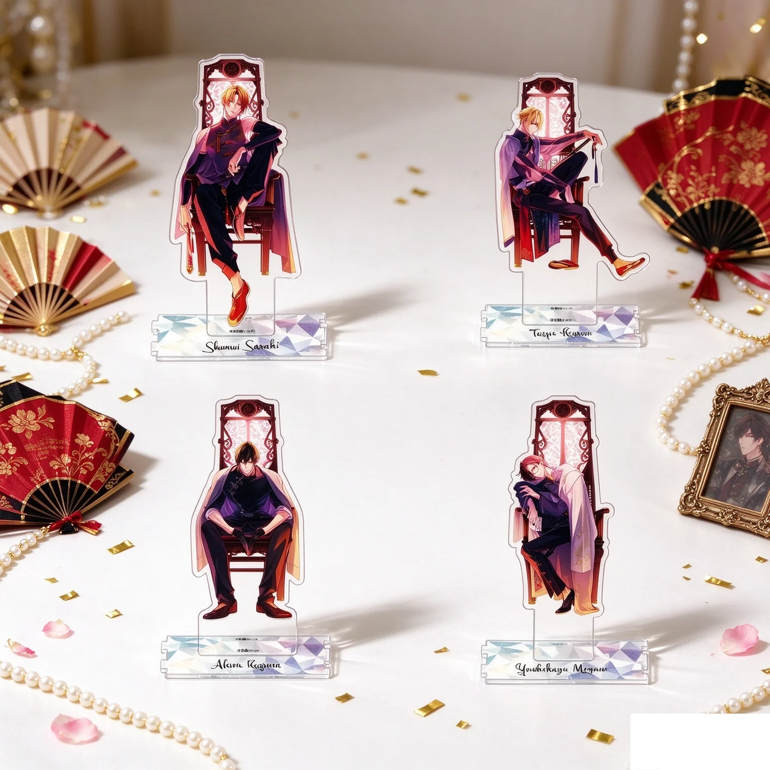 CLASSIC 15cm Anime Sasaki And Miyano Acrylic Stand Modlel Desktop Decoration Game Collectible Ornament Gift For Fans Keychain