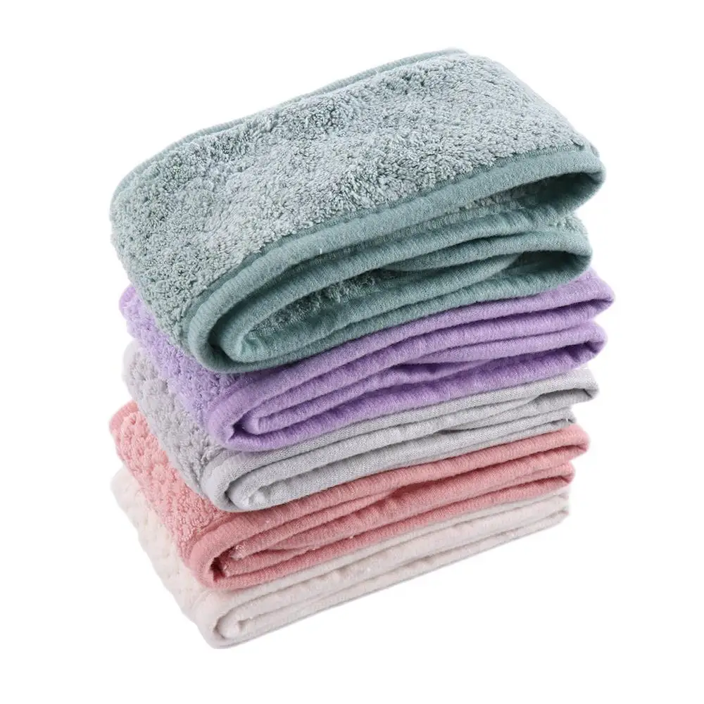 

Yoga Women Facial Adjustable Shower Makeup Coral Fleece Headband Wrap Tiara Face Wash Hairband Turban