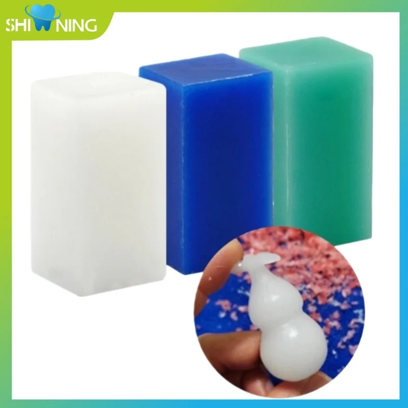 

10pcs Dental Carving Wax Block Dentistry Lab Teaching Use Tool Carving Wax Oral Denture Treat Occlusal Wax Block