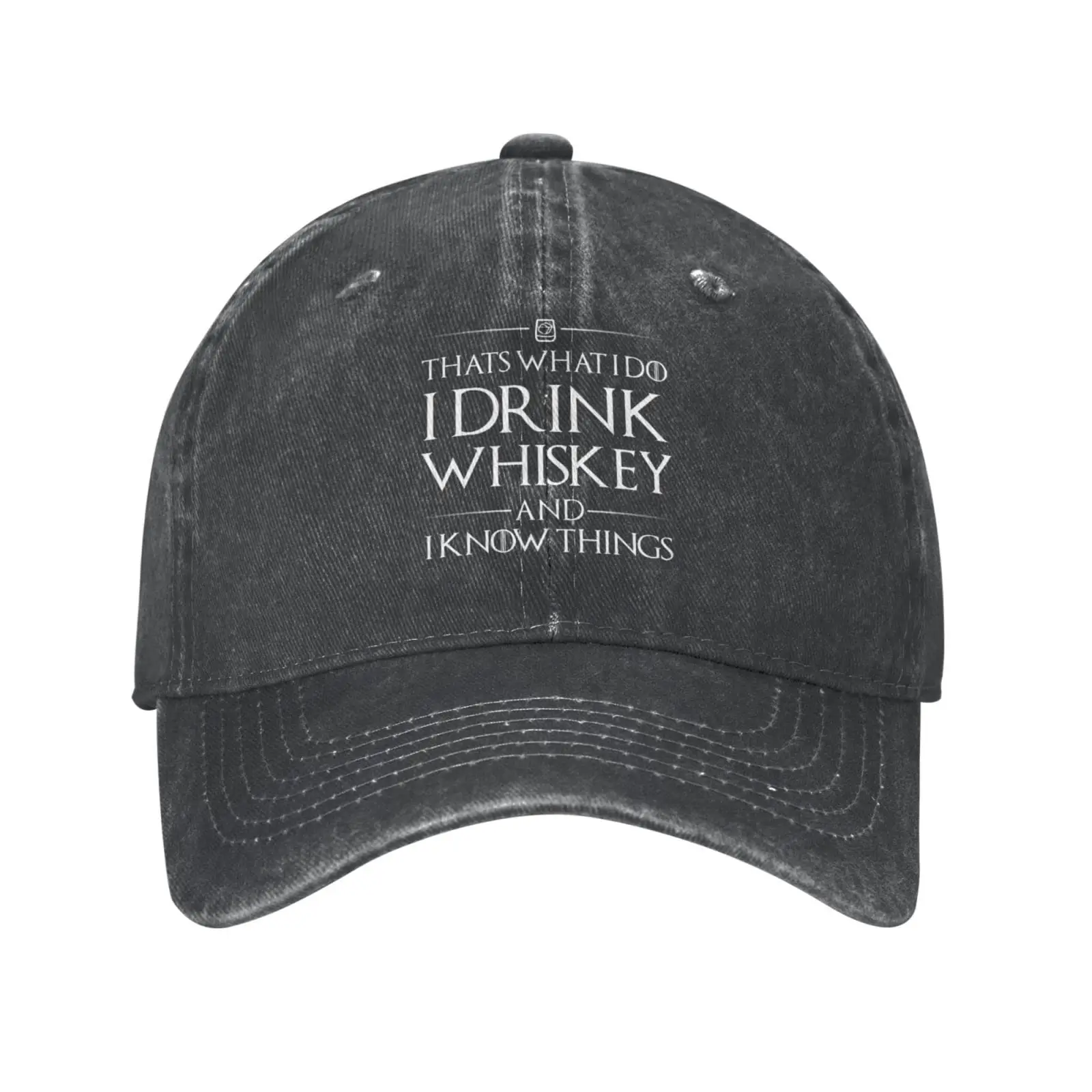 That's What I Do I Drink Scotc and I Know Things Hat for Women Baseball Caps Cute Hat