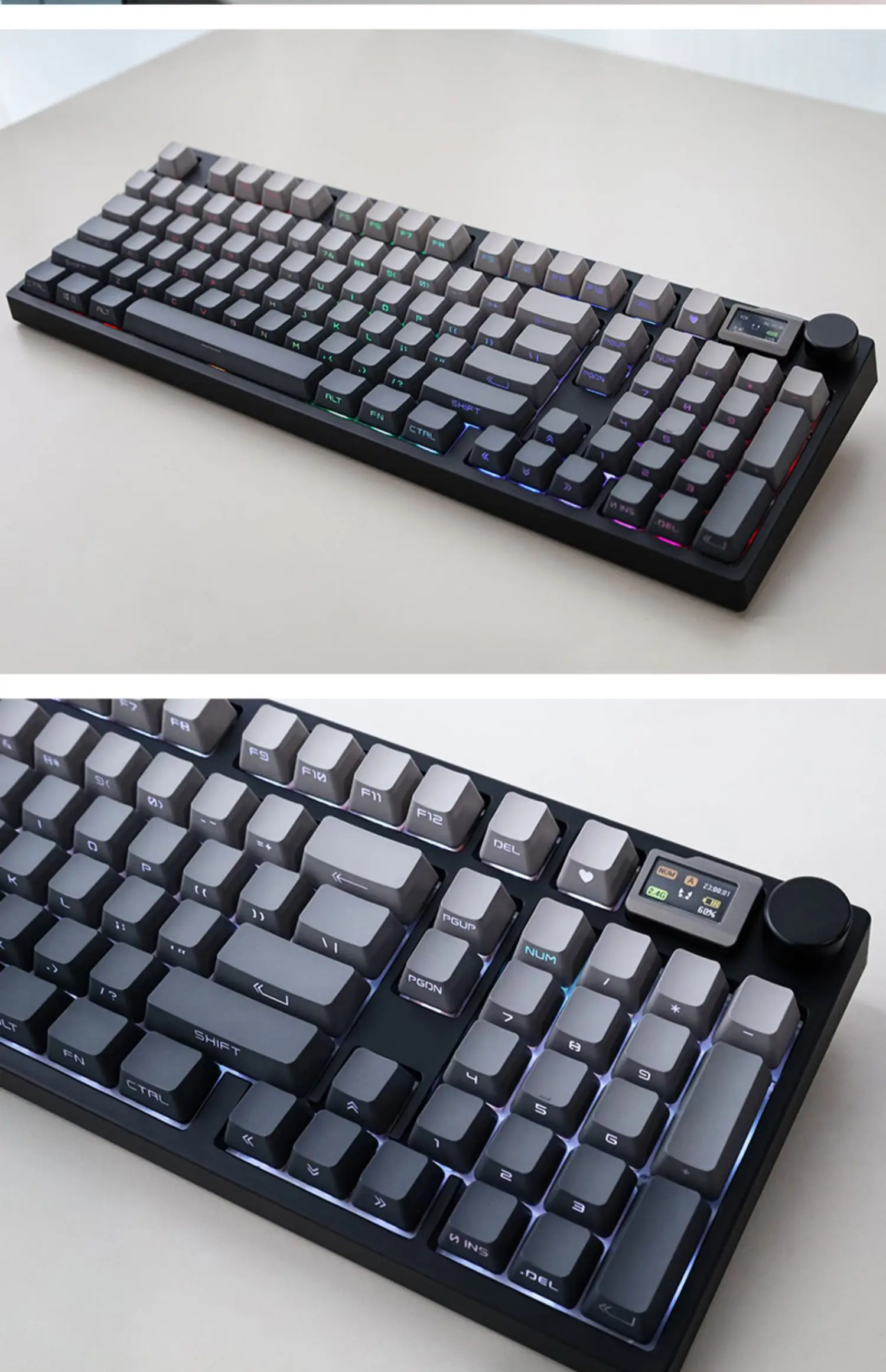 キーボード Detour Black Detour 40 Percent QAZ Keyboard｜レイアウトが豊富な40