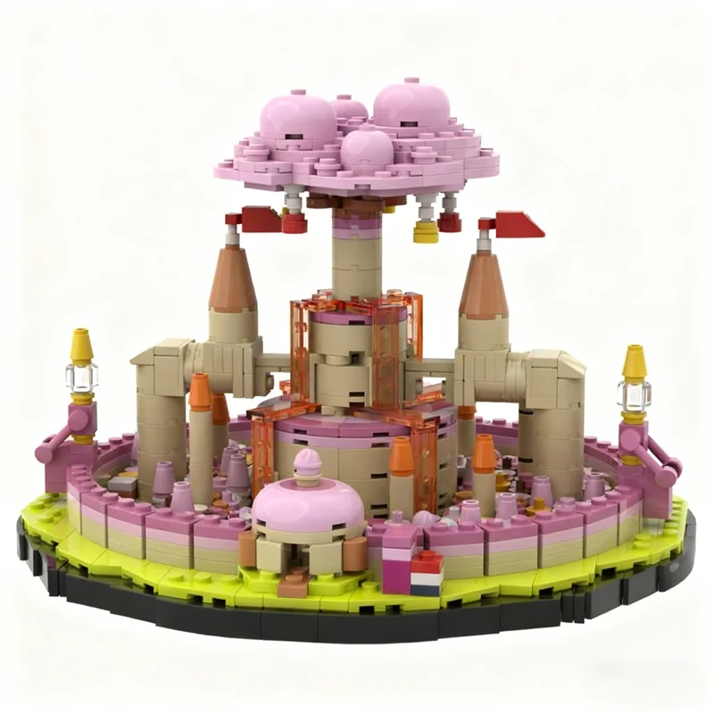 2922 個 MOC アドベンチャー タイム ザ ランド OOO パック マイクロ アーキテクチャ モデル ビルディング ブロック 建設 クリスマス ギフト おもちゃ 子供