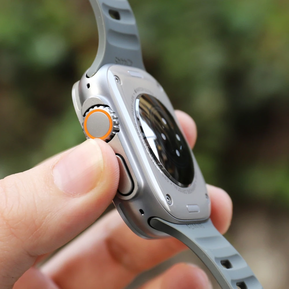 Apple Watch用シリコンストラップ,スポーツ,49mm,45mm,41mm,44mm,40mm,42mm,38mm,シリーズ8 7 6 5 4,se