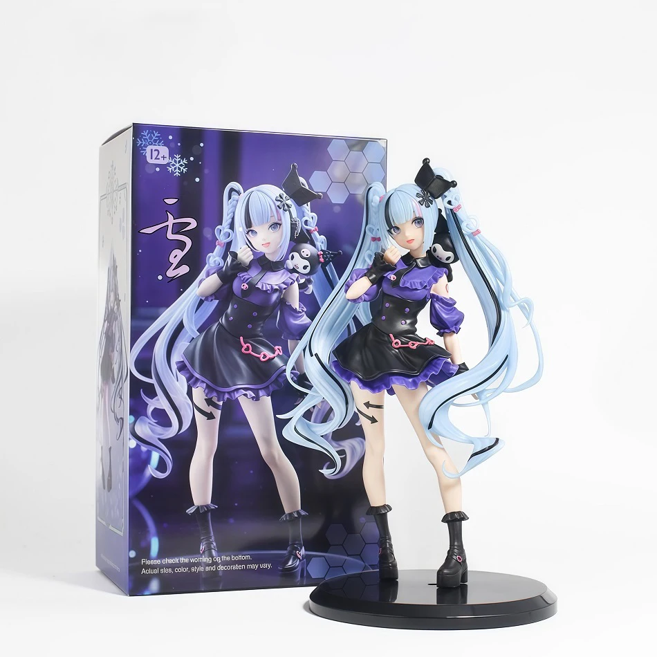 Anime Hatsune Miku Gothic Lolita Stil Action-Fee Spiegel Schlafende Schönheit Action-Fee Winterkirsche Figur PVC-Puppenmodell Spielzeug