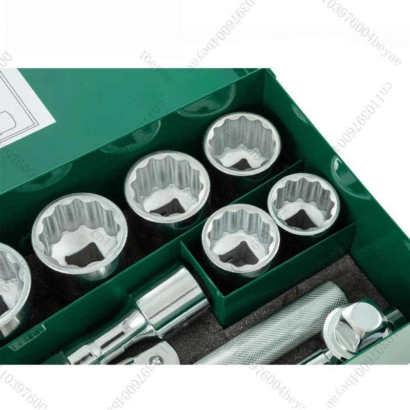 Hardware Tools 19 Series 12 Angle Sleeve Off Ratchet Wrench Fly Wrench Tool Set 09015 Set