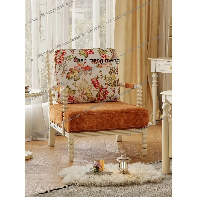 

X Household solid wood high-end living room, balcony leisure chair