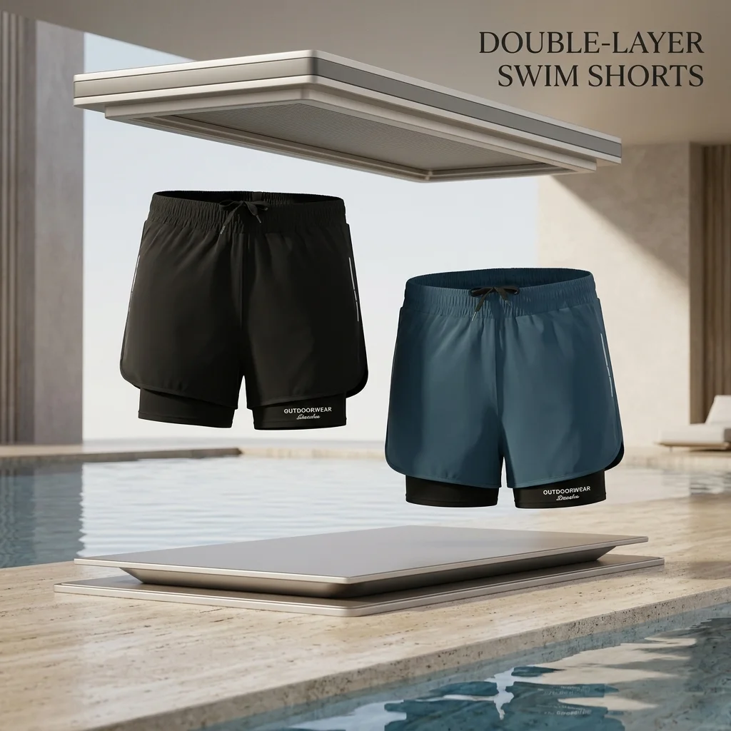 

Three pairs of comfortable and skin-friendly men's sports shorts