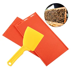 Honey Shovel Plastic Honey Cutting Shovel Beeswax Mold Base Honeycomb Base Sheeting Mold Beekeeping Tools