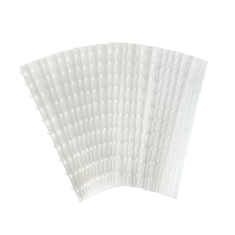 10PCS/LOT  White Transparent Plastic Binding strips 3-35mm(20-325sheets) 10 holes A4 Comb binding suppliers plastic binders