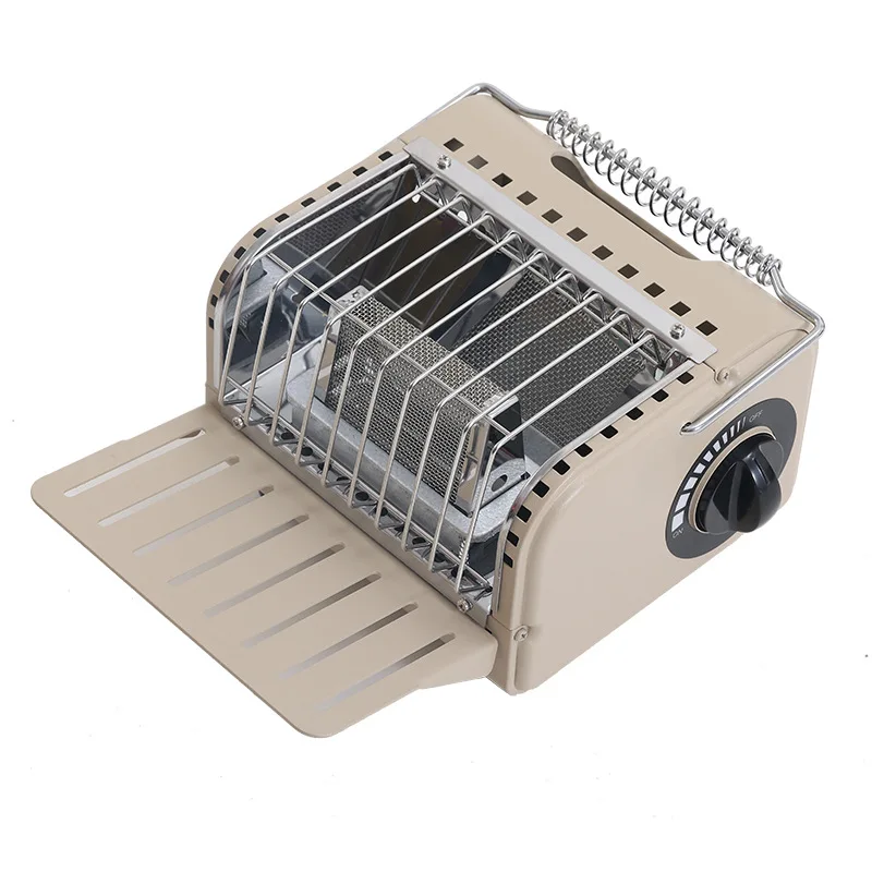 في الهواء الطلق موقد تسخين صغير التخييم موقد غاز الصيد التخييم سخان في الهواء الطلق المحمولة سيارة 2024 الشتاء التخييم لوازم في الهواء الطلق #4