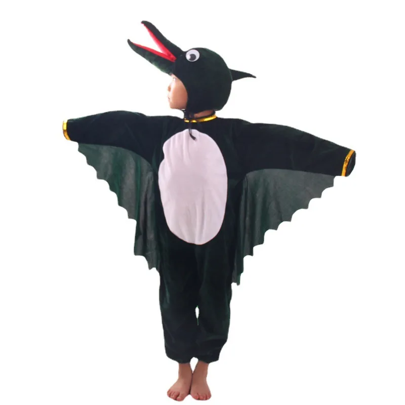 Kids Cosplay Pterosaur Costumes Drama Performance Clothing Dragon Cartoon Animal Shapes Jumpsuits Children's Party Dancing Dress