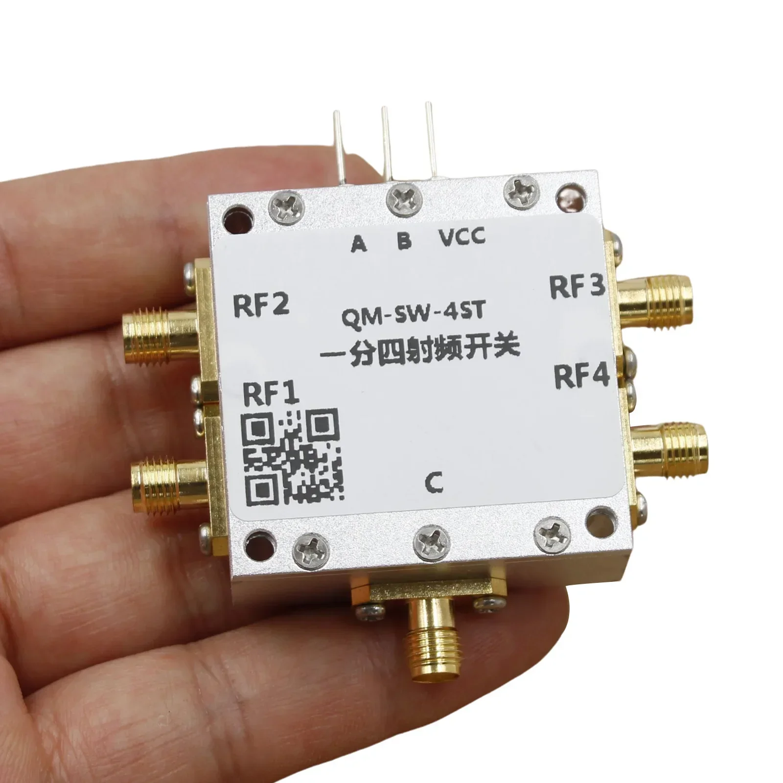 0.1-6 GHz RF Switch SP4T RF Switch, One Minute Four, Microwave Electronic Switch, High Isolation