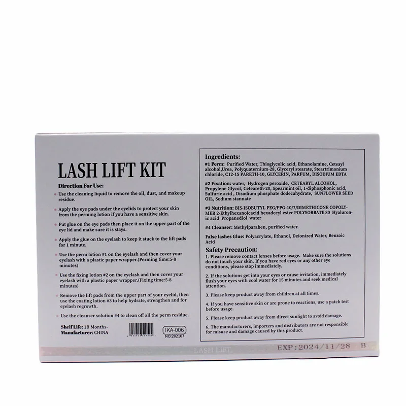 ICONSIGN Lash Lift Kit Lifiting Eyelash Set Lash Perming Lotion Fixation Glue Eyelash Extension High Quality Makeup Tools Women