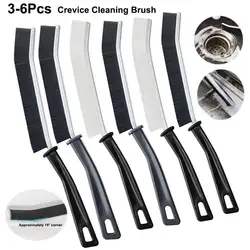 3-6Pcs Crevice Cleaning Brush Durables Car Kitchen Tile Grout Dead End Bristle Cleaning Brush Bedroom Floor Line Cleaning Brushe