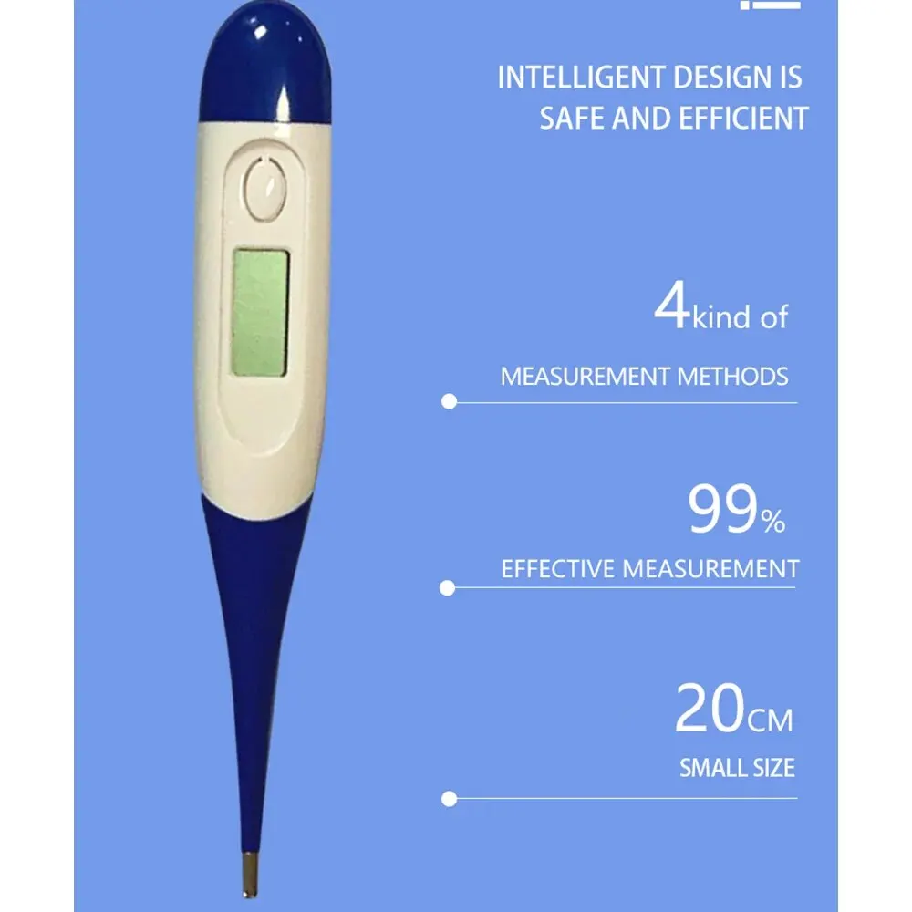 Digital LCD Heating Oral Armpit Thermometer Tools Kids Baby Child Infant Temperature Measurement Electronic Clinical Thermometer