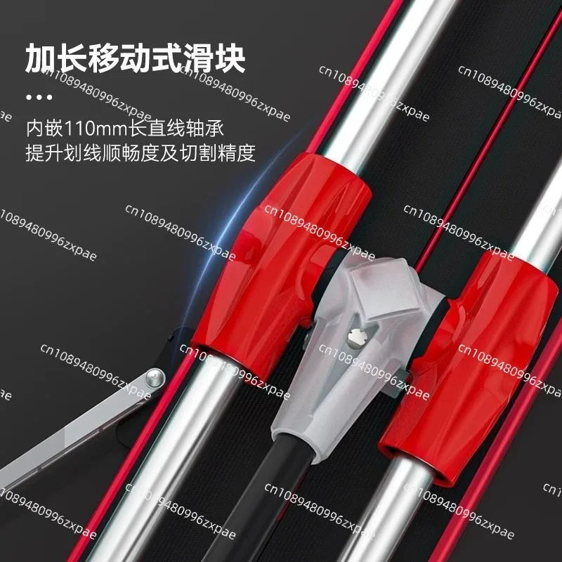Manual Single-Track Tile Cutter,High-Precision Floor Tile and Wall Tile Push Cutting Tool,Stable Base Design,Suitable