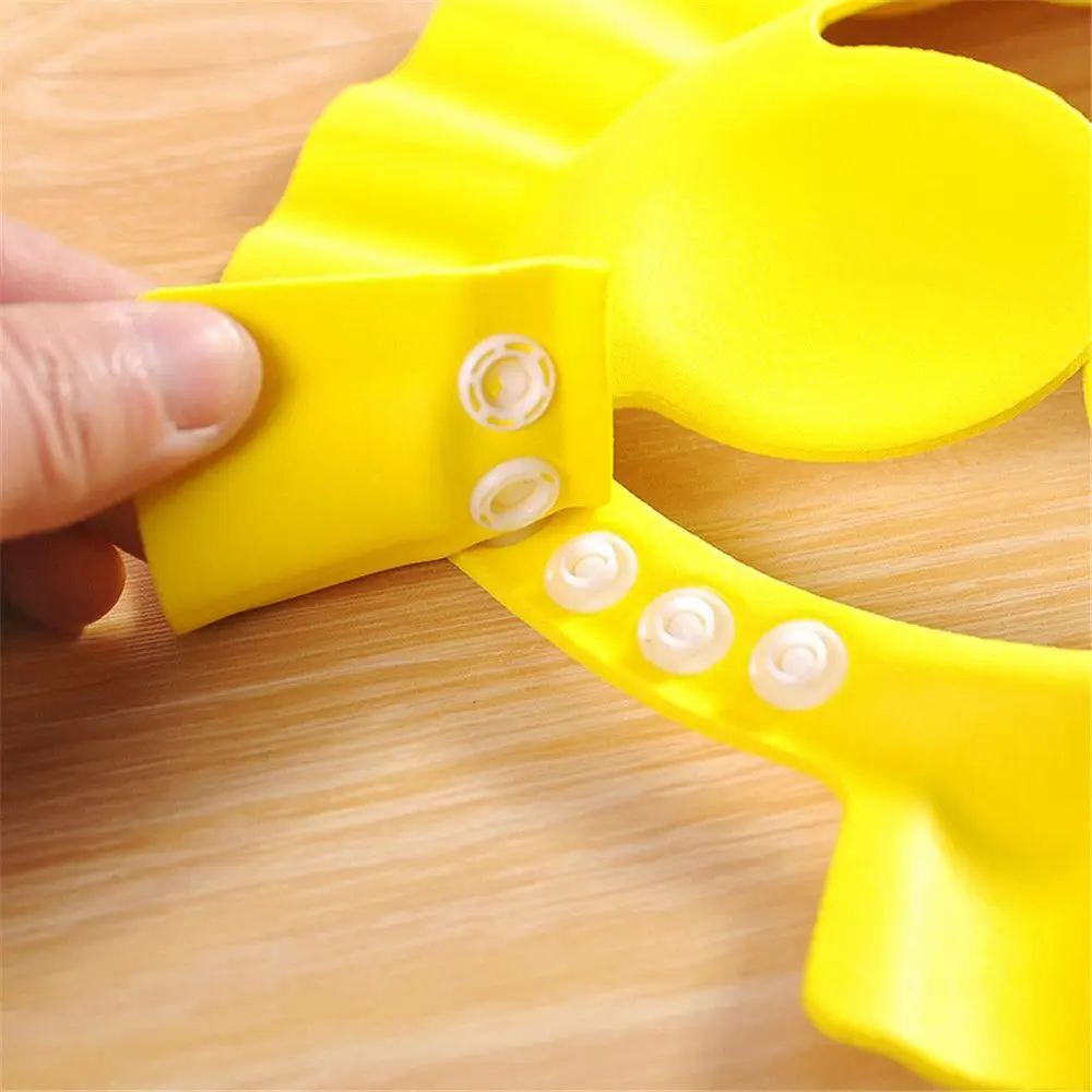 Unisex  Fashion Waterproof Portable Adjustable Bath Visor Wash Hair Shield Shampoo Hat  Shower Caps