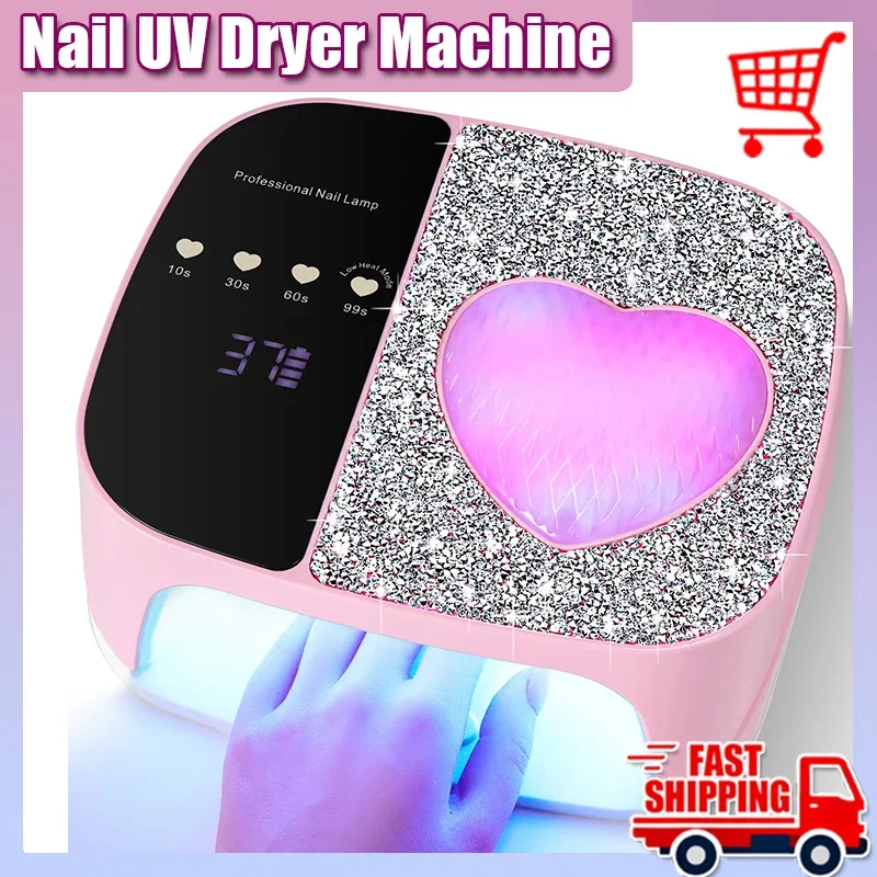 

Wireless UV LED Nail Lamp Dryer With 36LEDS Rechargable UV Lamp For Nails UV Gel Polish Acrylic Drying Equipment