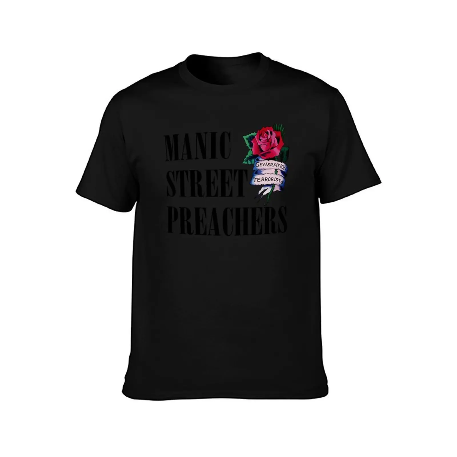 Manic Street Preachers Generation Terrorists 1992 T-Shirt t shirt men 100% cotton luxury brand T-Shirt