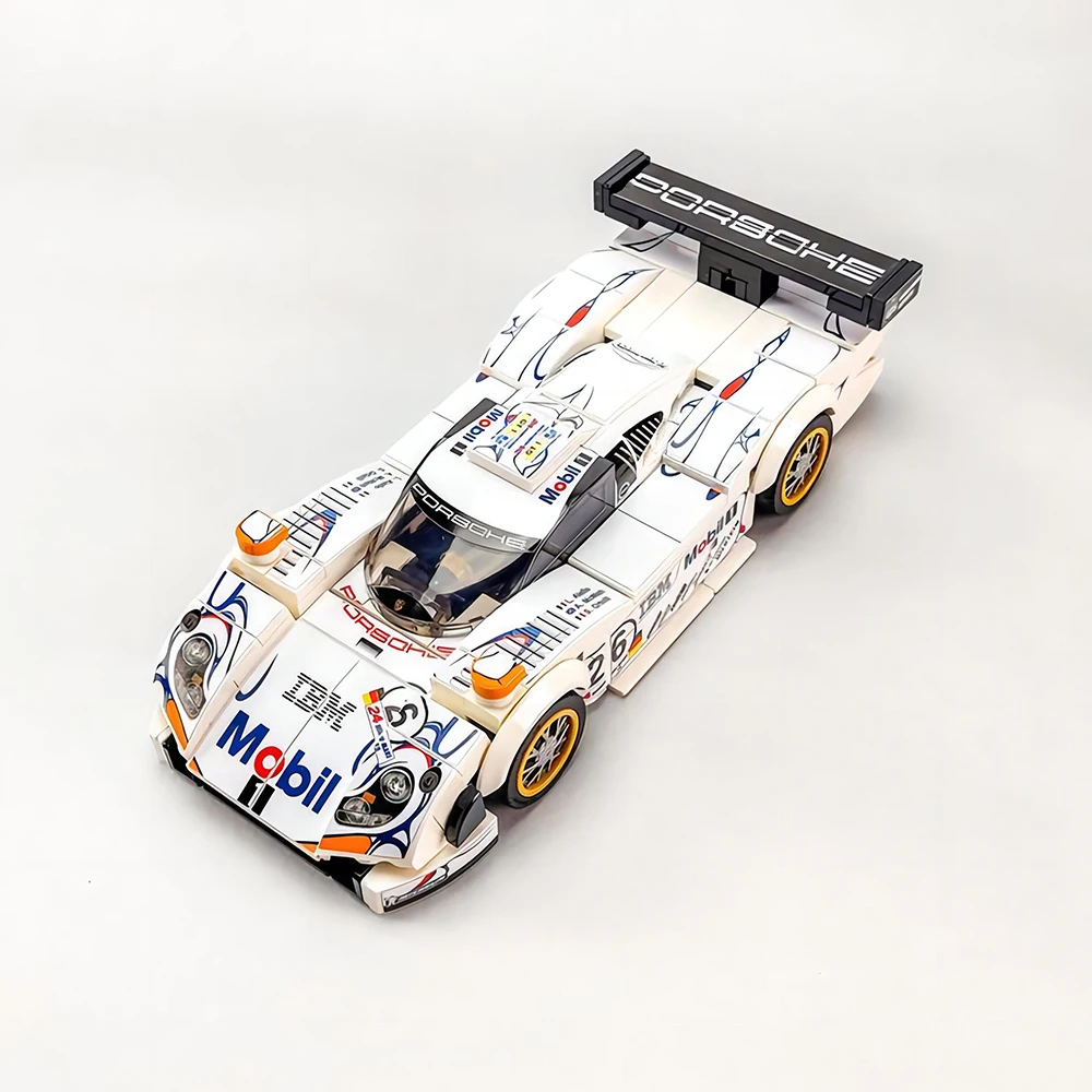 260PCS MOC Third Generation Racing 98 Model Le Mans 24 Hours Speed Champion Building DIY Assemble Blocks Toy Brick Holiday Gifts