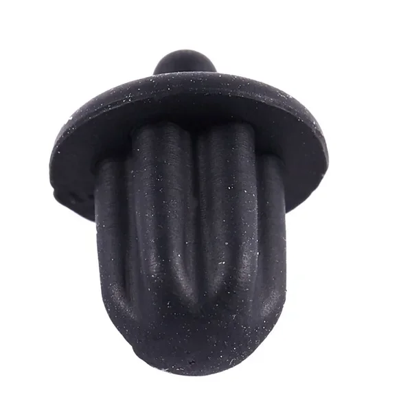 

10x Black Rubber 6.35mm Audio Jack PC DVD Microphone Socket Dust Cover Rare