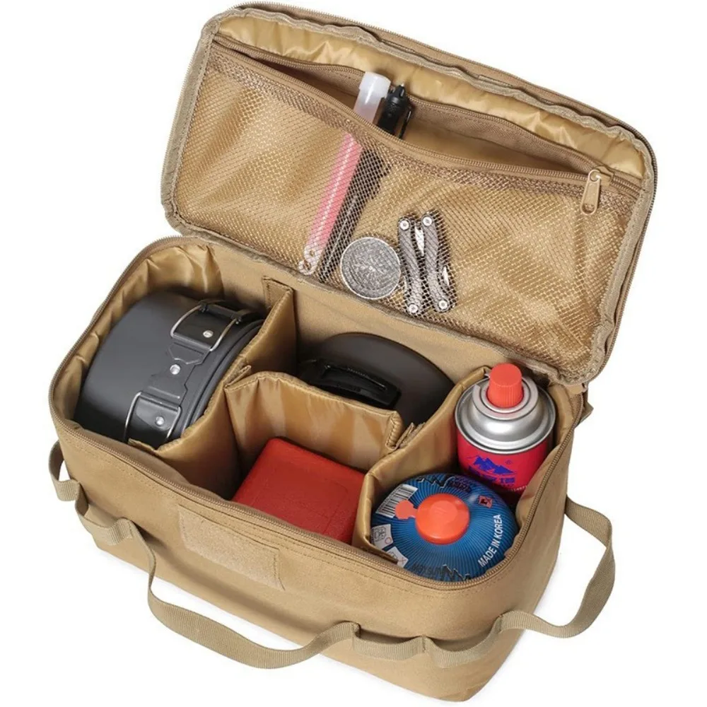 

Outdoor Sports Multifunctional Handbags Camping Picnic Self-driving Tour Cooking Tableware Storage Bag Portable Folding Tool Bag