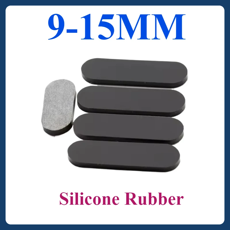 وسادة قدم من مطاط السيليكون ذاتية اللصق؛ وسادة ممتصة للصدمات مضادة للانزلاق للعلبة؛ وسادة مضادة للخدش للأثاث والأرضيات #1