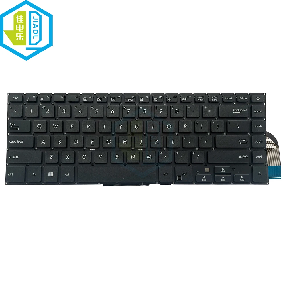 Brazil Italian UK US TI Keyboard For ASUS Vivobook X505 X505Z F505 K505B K505BP X505B X505BA Laptop Keyboards white black keycap
