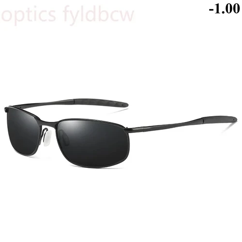 -100-125-150-175-200 Gafas de sol para miopía, gafas de sol polarizadas para conducir para hombres, gafas de sol graduadas ópticas personalizadas con visión nocturna