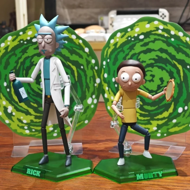 

Фигурка Рика и Морти FondJoy, масштаб 1/12, с подвижными суставами, из ПВХ, коллекционная, игрушка для взрослых и детей, подарок для коллекционеров