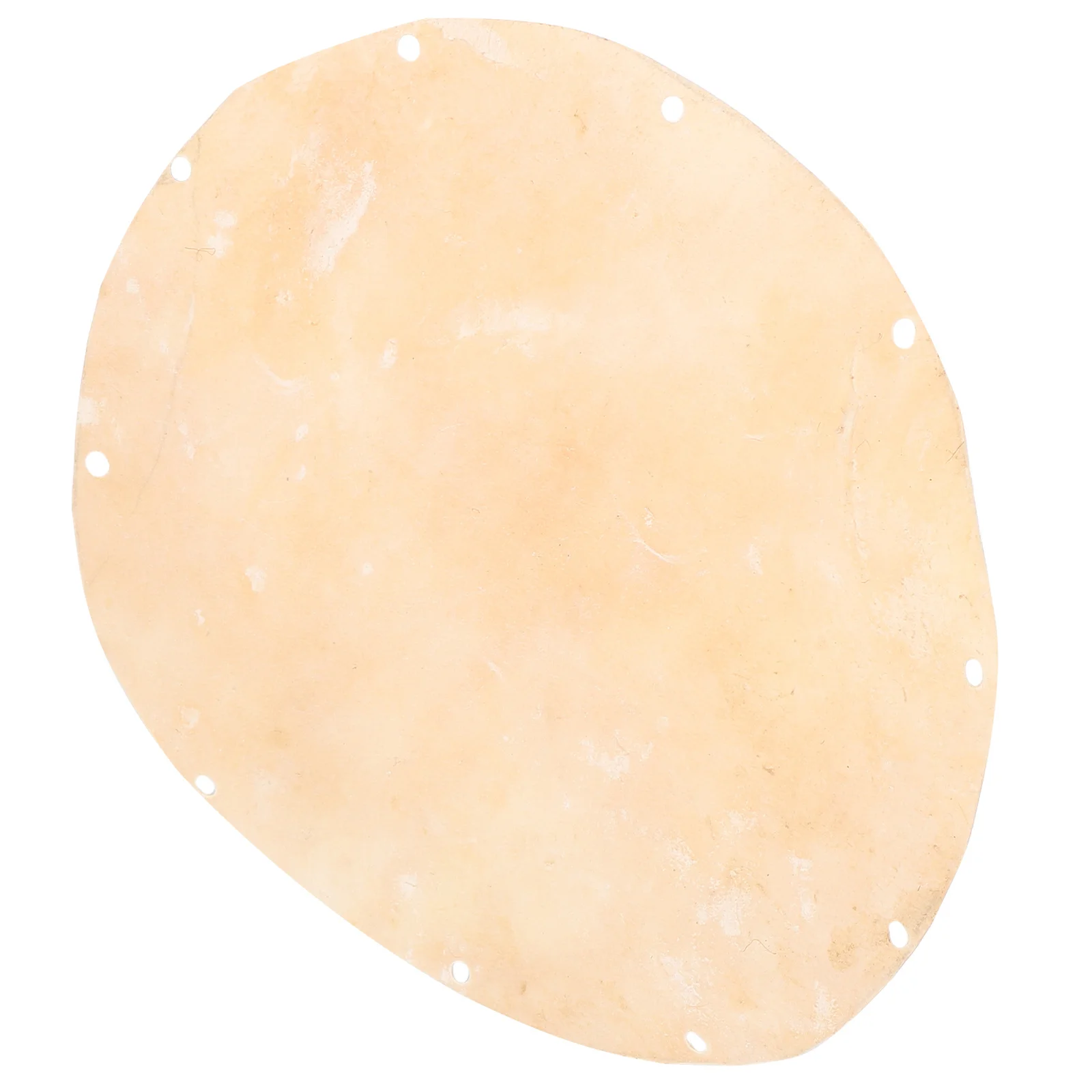 

Round Drum Skin Replacement Goatskin African Hand Drum Cover for Doumbek Percussion Instrument Skin Supplies Accessories