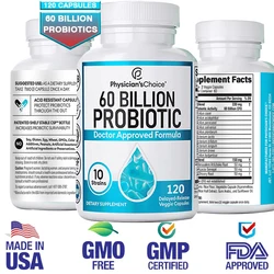 Probiotics for Weight Loss – Helps with Fat Burning, Metabolism, Nutrient Digestion and Gut Health for Adult Men and Women