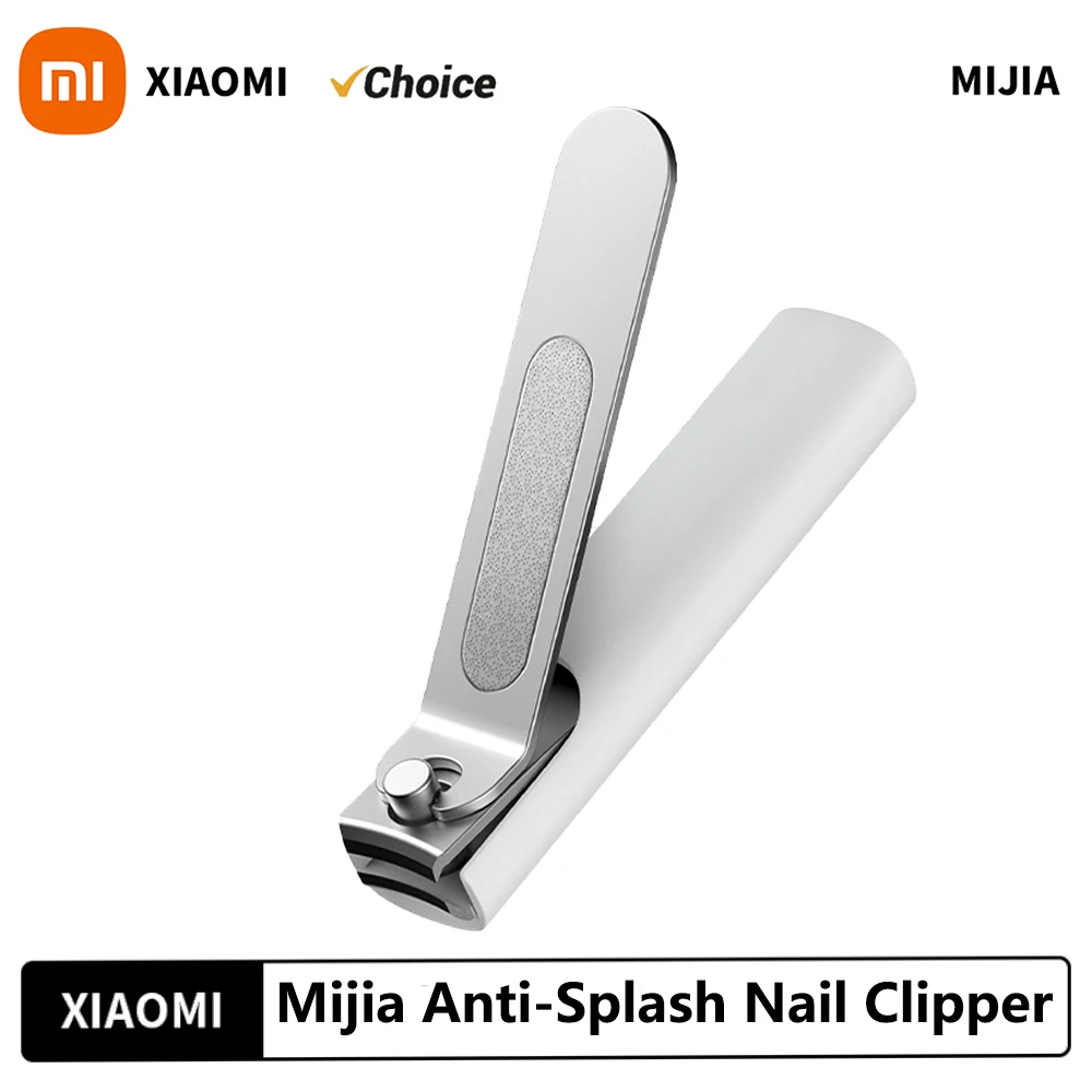 

XIAOMI Mijia Кусачки для ногтей Набор из пяти предметов Белый высококачественный магнитный абсорбционный набор из нержавеющей стали Простой портативный набор из пяти предметов