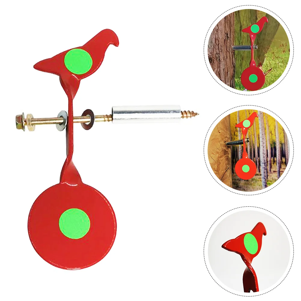 Shooting Training Target Targets for Tree Mounted outside Toy Sportster Accessories Stainless Practice Hanging Alloy