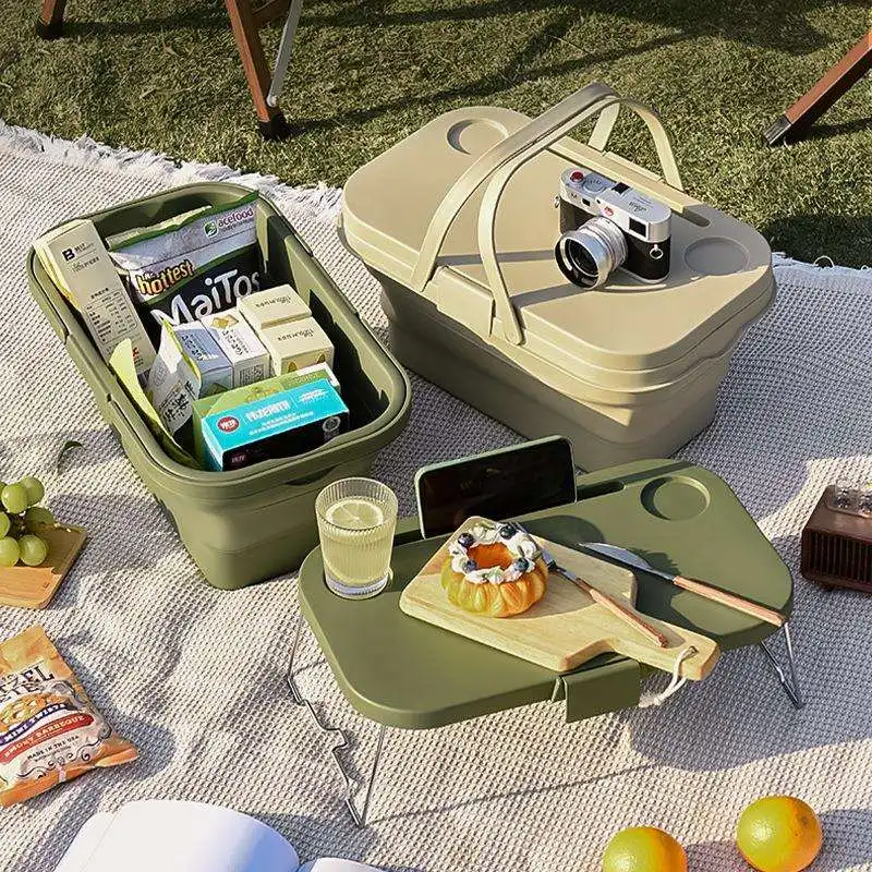 foldable-outdoor-camping-car-carrier-insulated-storage-box-picnic-basket-water-bucket-table-top-cooler-box-portable-food-bag
