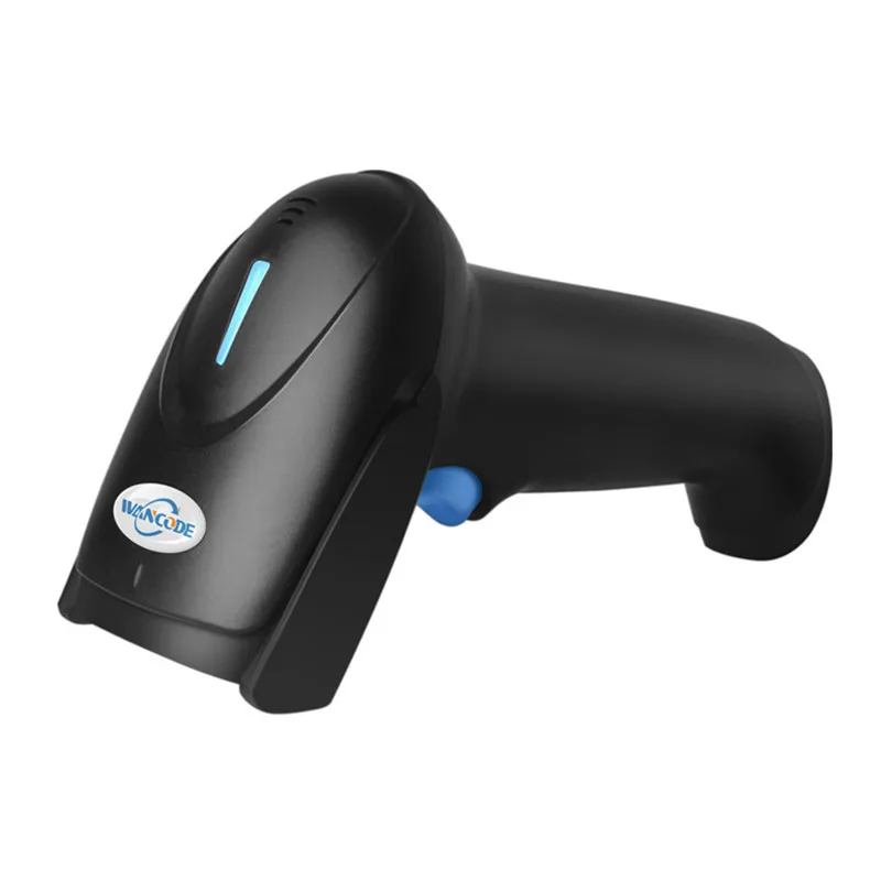 Handheld 1D/2D barcode scanner, handheld wireless Bluetooth QR code scanner gun for warehousing/express delivery/retail/checkout