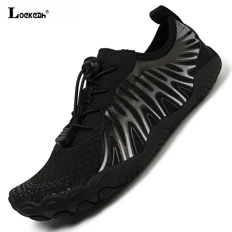Breathable Aqua Sneakers Men Women Quick Drying Water Sports Shoes Non-slip Barefoot Wading Footwear for Diving Surfing Fishing